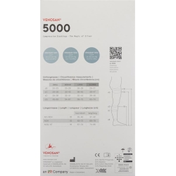 Venosan 5002 A-gh Kkl2 XL Long Open Sand 1 pair