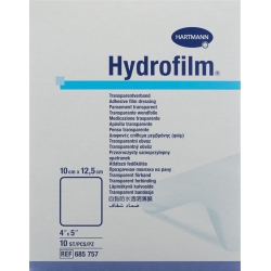 Hydrofilm Wundverband Film 10x12.5cm Steril 10 Stück