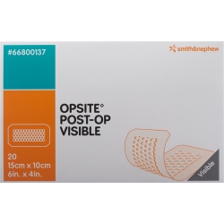 Opsite Post OP Visible Folienverband 15x10cm 20 Stück