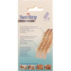 3M Steri Strip Elastisch 6x75mm Beige 2x 3 Stück