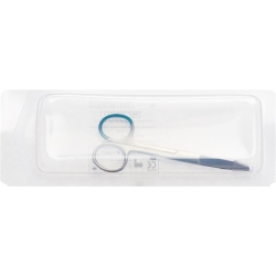 Promedical scissors 11cm pointed/blunt metal pc