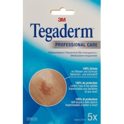 3M Tegaderm Transparentverband 6x7cm 5 Stück