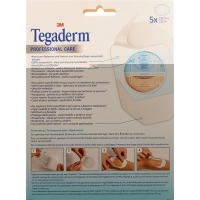 3M Tegaderm Transparentverband 10x12cm 5 Stück