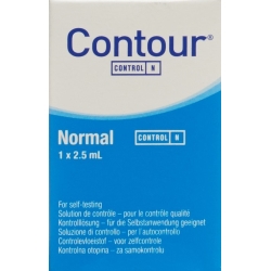 Contour control solution normal 2.5 ml