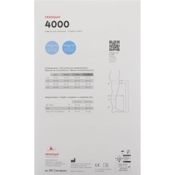 Venosan 4002 A-t Kkl2 XL Kurz Gesch sand 1 pair