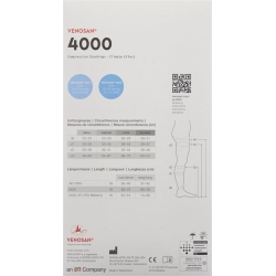 Venosan 4002 A-gh Kkl2 XL Kurz Gesch sand 1 pair