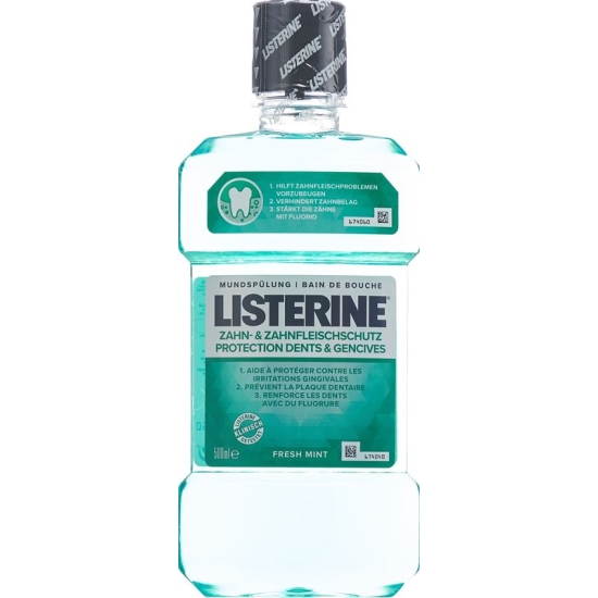 Listerine Mundspülung Zahn und Zahnfleischschutz 500ml buy online