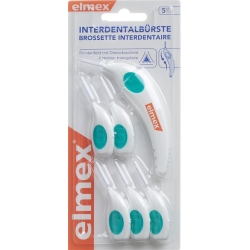 Elmex Interdentalbürste 5mm mit Halter 6 Stück