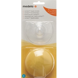 Medela Contact Brusthuetchen S 16mm 1 Paar mit Box