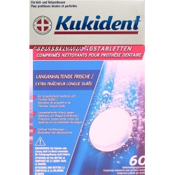 Kukident Reinigungs-Tabs Langanhaltende Frische 60 Stück