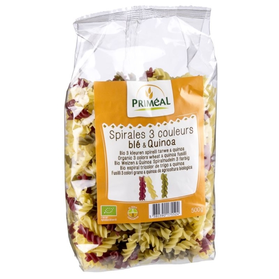 Primeal Spiralen Quinoa Dreifarbig 500g buy online