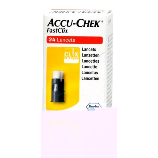 Accu Chek Mobile Fastclix Lanzetten 4x 6 Stück buy online