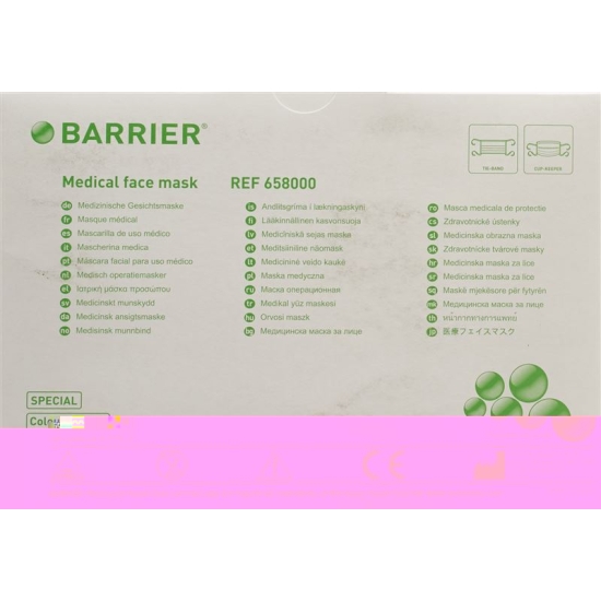 Barrier OP Masken Spezial Basic Grün 60 Stück buy online