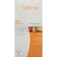 Netline Hypoallerg Kaltwachsstreifen Gesicht 20 Stück