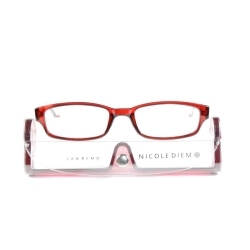 Nicole Diem Lesebrille San Remo Rot/cry 2.0