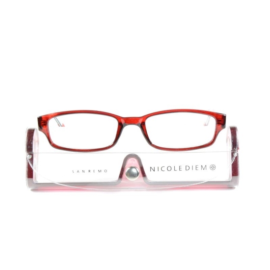 Nicole Diem Lesebrille San Remo Rot/cry 2.0 buy online