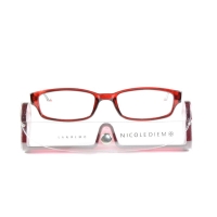 Nicole Diem Lesebrille San Remo Rot/cry 2.5