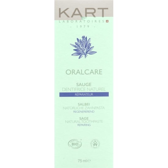 Kart Oralcare Sage toothpaste 75ml buy online