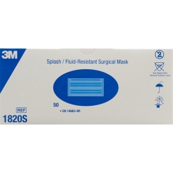 3M Op Maske Spritzschutzfest Earloop 50 Stück