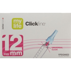 Mylife Clickfine Pen Nadel 29g x 12mm 100 Stück