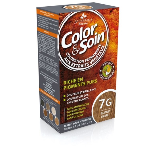Color Et Soin Coloration Blond Dore 7g 135ml buy online