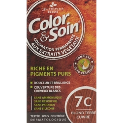 Color Et Soin Coloration Blond Ter Cuiv 7c 135ml
