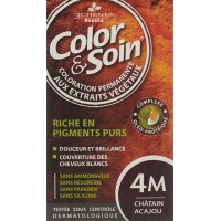 Color Et Soin Coloration Chatain Acajou 4m 135ml