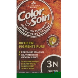 Color Et Soin Coloration Chatain Fonce 3n 135ml