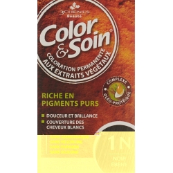 Color Et Soin Coloration Noir Ebene 1n 135ml