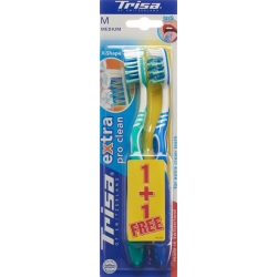 Trisa Toothbrush Extra Duo Medium