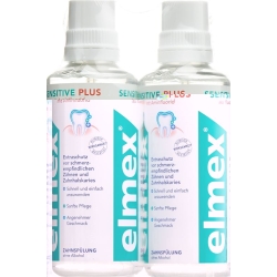 Elmex Sensitive Plus Zahnspülung Duo 2x 400ml