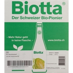 Biotta Vital Sauerkraut 6 Flasche 5dl