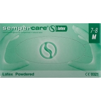 Sempercare Handschuhe M Latex Gepudert 100 Stück