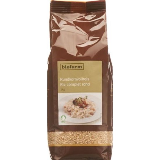 Biofarm Reis Rundkorn Knospe Sack 5kg buy online