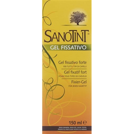 Sanotint Fixier Gel Starken Halt Tube 150ml buy online