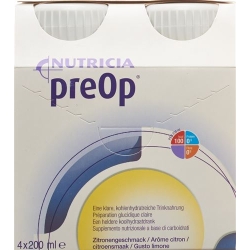 Preop Trinknahrung Liquid Zitrone Tetra 200ml