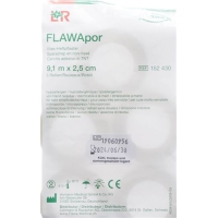 Flawapor Heftpflast Vlies 2.5cmx9.1m 12 Stück