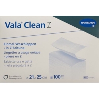 Valaclean Z Einm Waschlappen 21x25cm 8x 100 Stück