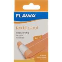 Flawa Textil Plast Quick bandage 6x10cm 10 pieces