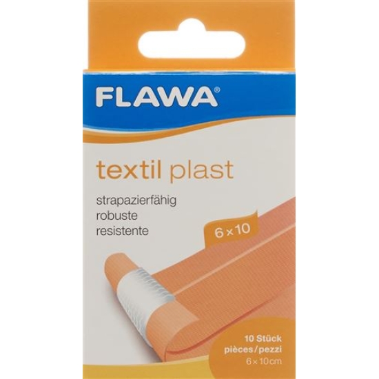 Flawa Textil Plast Quick bandage 6x10cm 10 pieces buy online