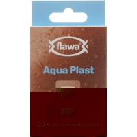Flawa Aqua Plast Pflasterstrips Wasserfest 2 Grössen 20 Stück