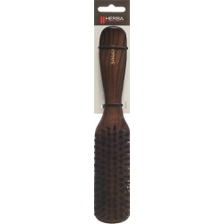 Herba hairbrush with wild boar bristles