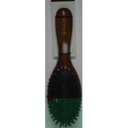Herba rubber head brush with wild boar bristles