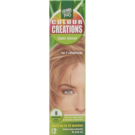 Henna Colour Creations Ligth Blond 8 60ml buy online