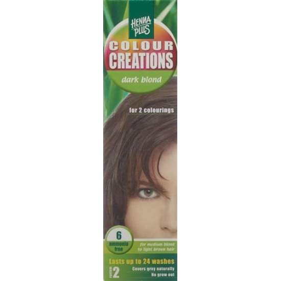 Henna Colour Creations Dark Blond 6 60ml buy online