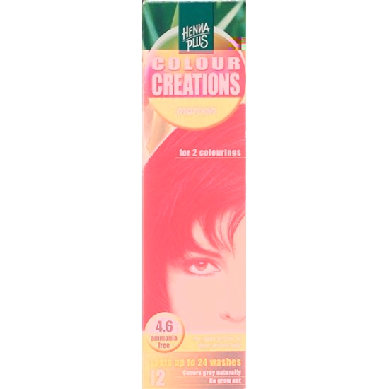 Henna Colour Creations Maroon 4.6 60ml buy online