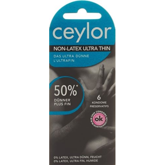 Ceylor Non Latex Condom Ultra Thin 6 pieces buy online