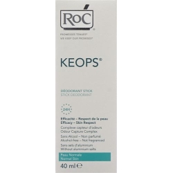 Roc Keops Deodorant Stick Sans Alcool 40g