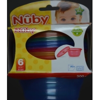 Nûby Breischalen Picknick-Set 300ml 6 Stück