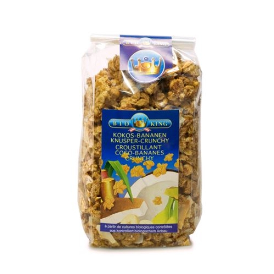 Bio King Kokos-Bananen Knusper Crunchy 375g buy online